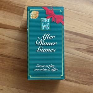 Host Your Own After Dinner Games